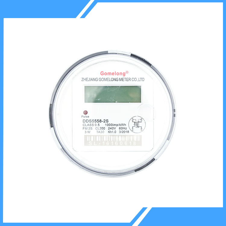 ANSI Socket Round 2s Mota Kwh neurgailua