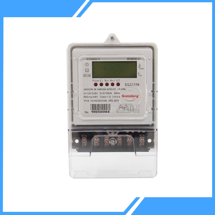 Two Phase Electric Meter